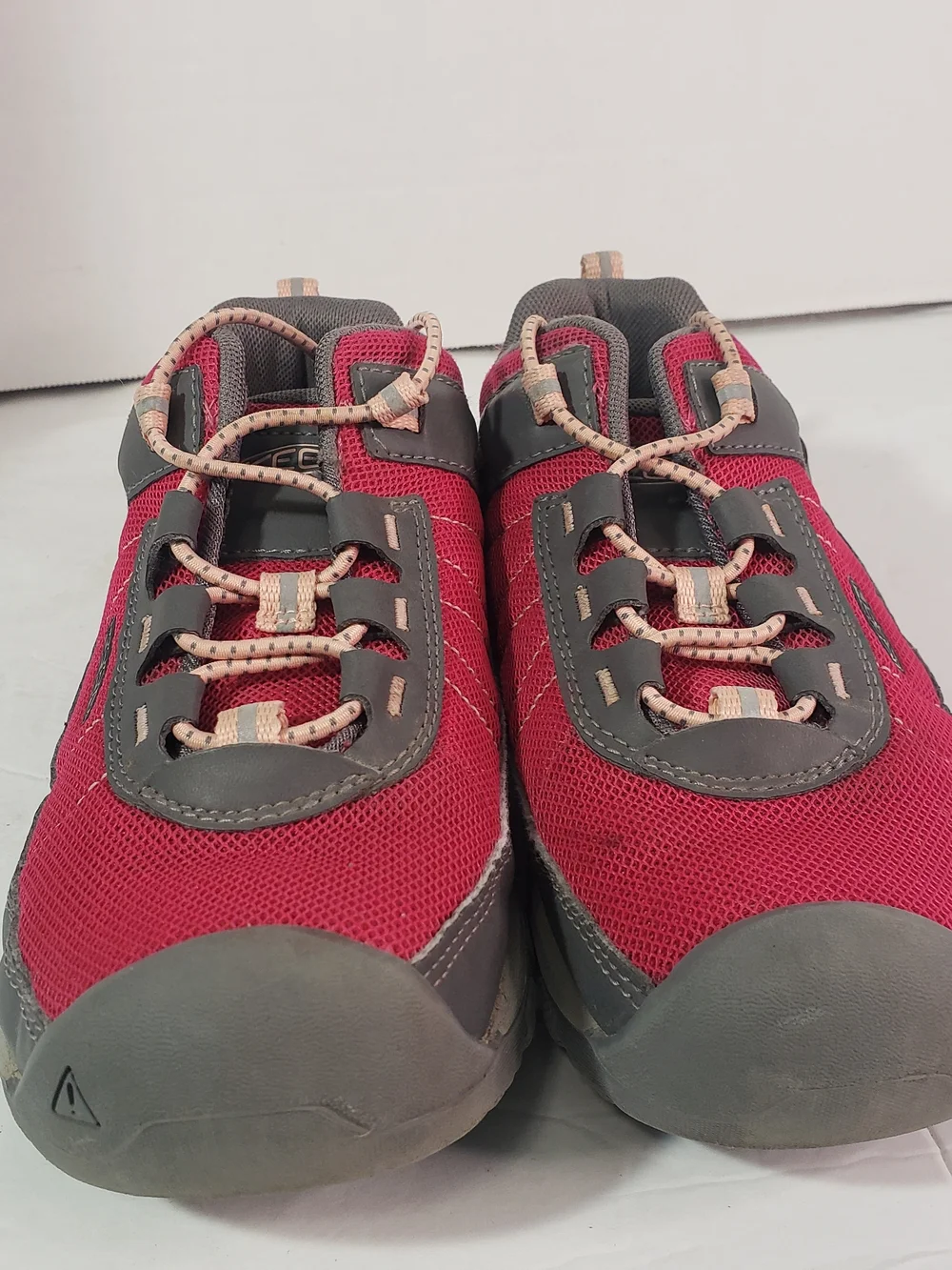 KEEN Targhee Sport Girls Dark Pink/Grey Trail Hiking Sneakers Sz: 2